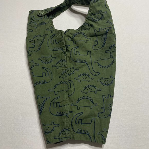 Baby Adaptive Dino Print Knit Overall - Picture 8 of 12